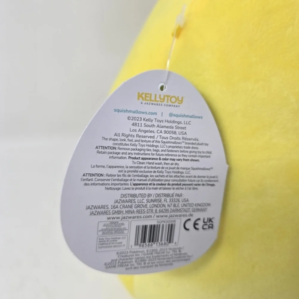 Kellytoy nwt pikachu